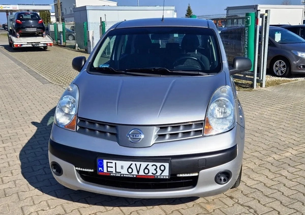 Nissan Note cena 12900 przebieg: 153000, rok produkcji 2006 z Kutno małe 631